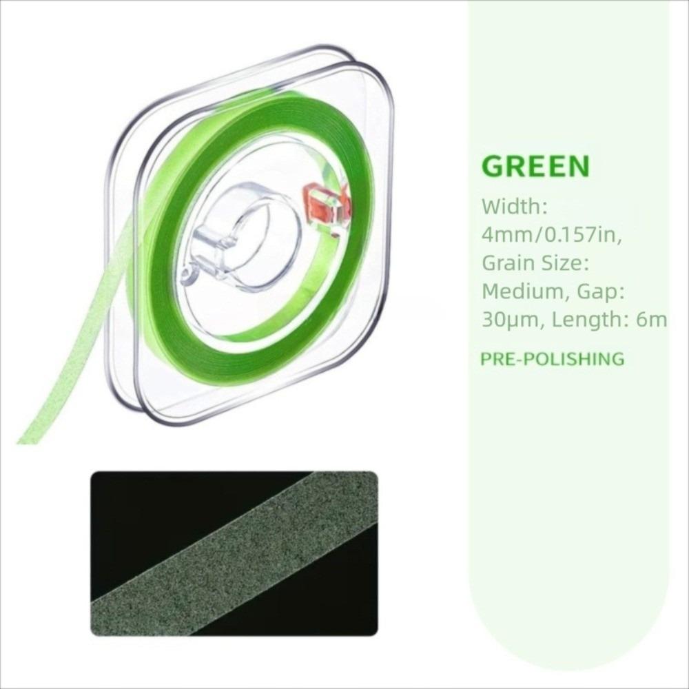 Portable Colored Rolled Molar Strips 20/30/50um Dental Tool Gifts Tooth Finishing Strip