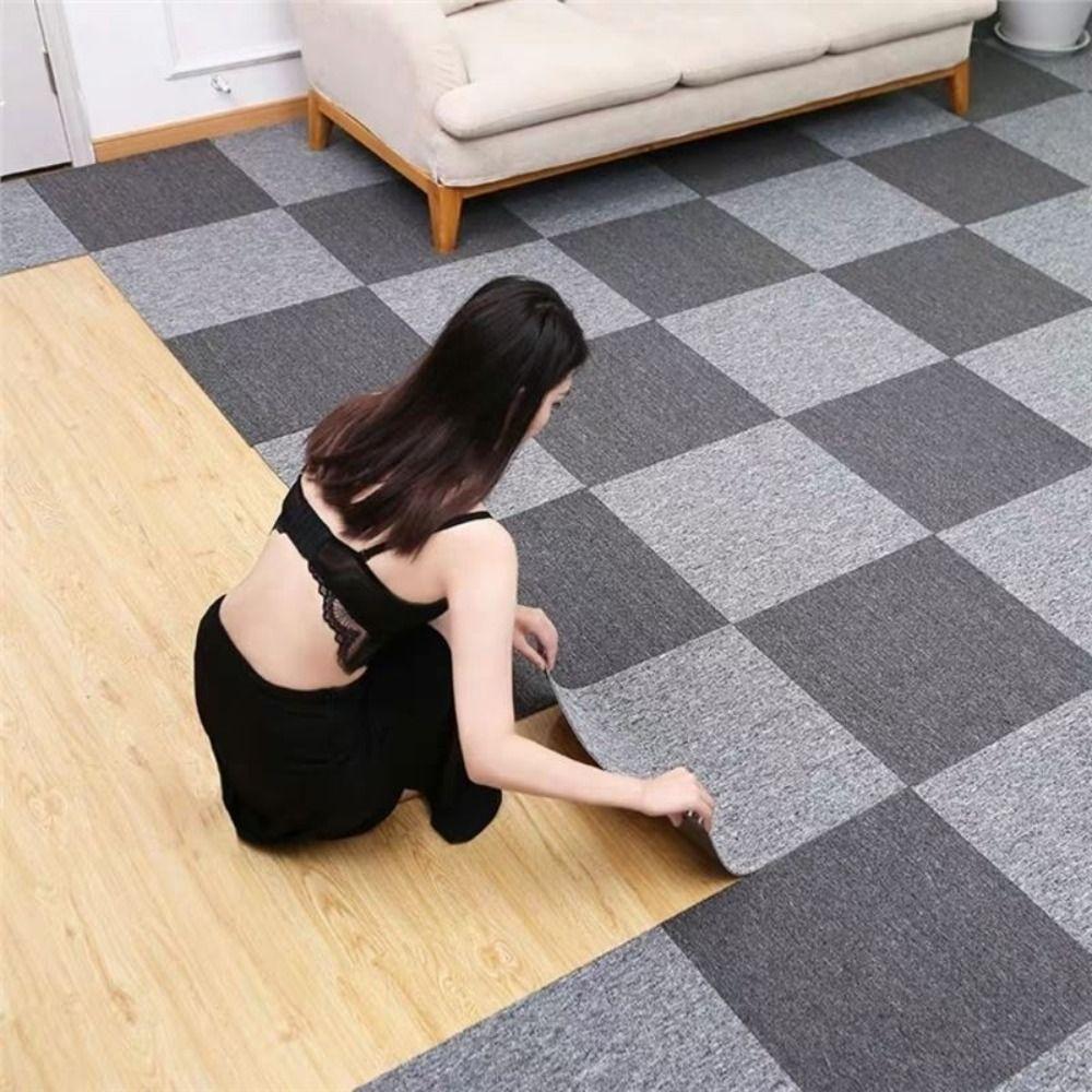 Schutzboden Selbstklebender Teppich DIY Heimtextilien Aufkleber Bodenmatte Flur Innenbereich