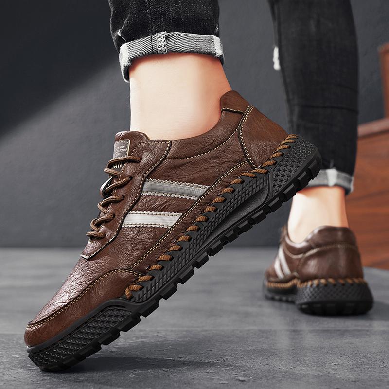 Men's Casual Shoes Outdoor Sneakers Men Retro Leisure Business Shoes Non Slip Comfortable Sports Walking Shoe Tenis Masculino