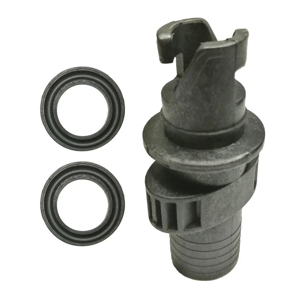 1PC Inflatable Kayak Boat Air Valve Adapter Screw Connector Dinghy Valve Adaptor for Air Pump Hose
