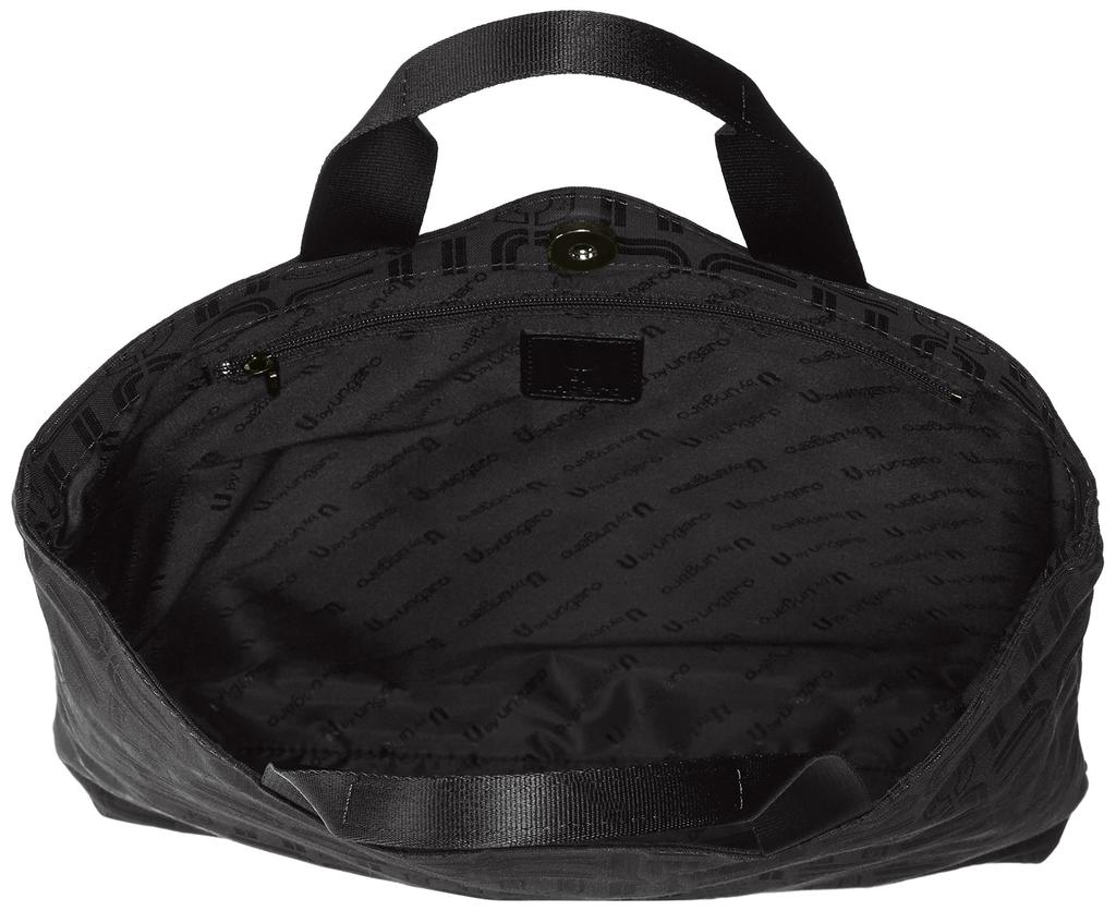 U by Ungaro 2-Wege-Tragetasche mit Balma Monogramm-Muster, Original-Jacquard-Stoff, Handtasche, Modifiziertes Design, Hergestellt in Japan, UULH6UH2