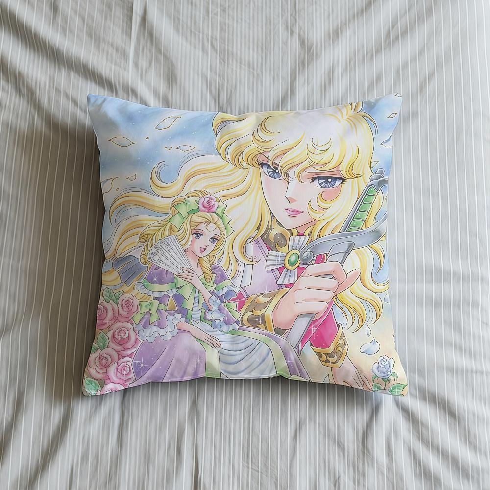 Cushion Cover L-Lady Soft V-Versailles Case Sofa Living O-Oscar Room R-Rose Home Comfortable Office Decor Protective Pillow
