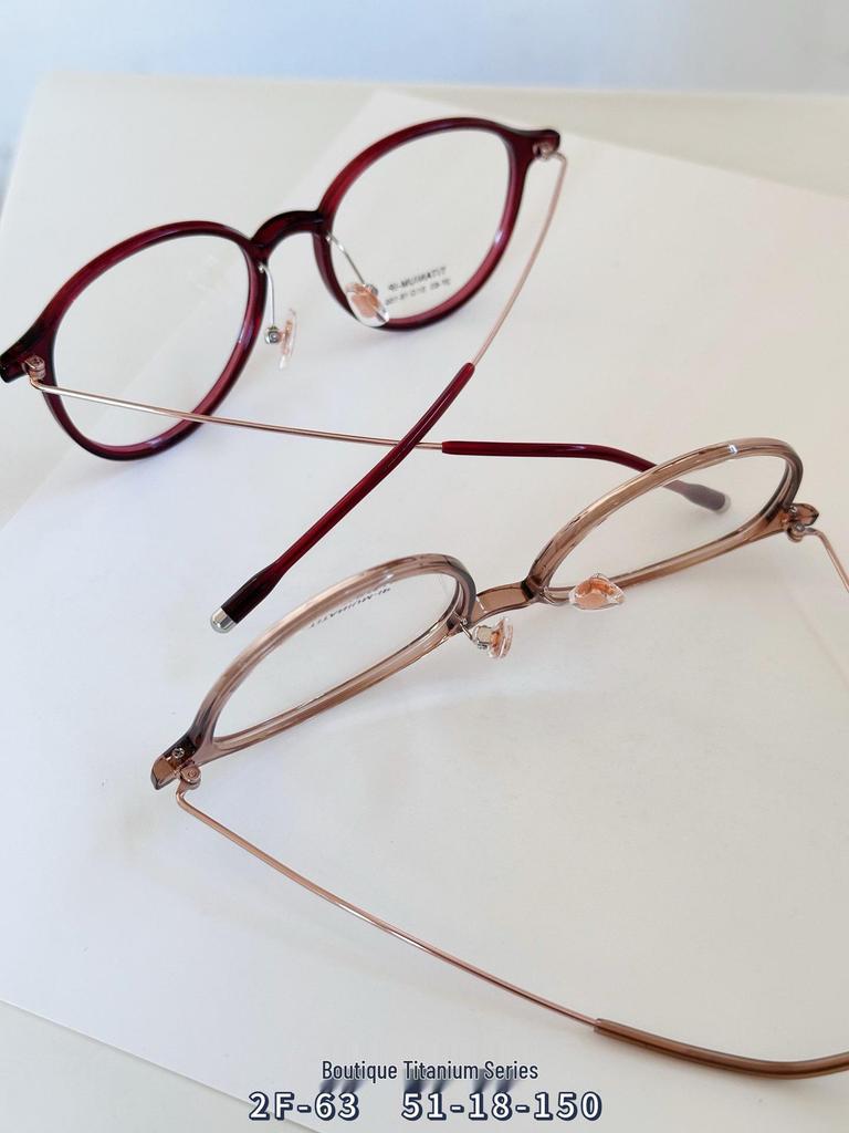 Karin Style Titanium Cat-Eye Glasses for Women - TR90 Frame, Prescription Compatible, Perfect for Round Faces