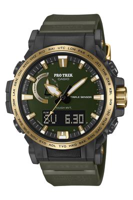 CASIO PRO TREK Green Gold PRO TREK 30th Anniversary Model Solar Radio Watch Men PRW-61ANS-3JR