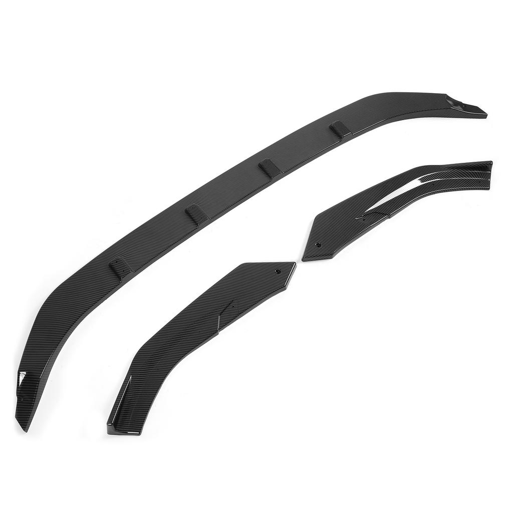 3PCS Maxton   Front Bumper Splitter Lip Kits Replacement for MK7.5 R 20172020