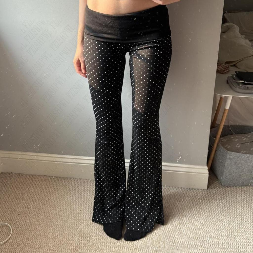 VIONA Polka Point Aesthetic Women Bottoms Korean Slim Casual Trousers Vintage Y2K Emo Soft Lower Garment Daily Soft Classic Solid Pant