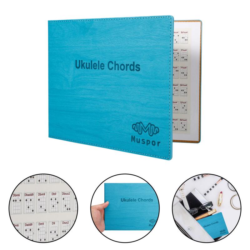 Portable Ukulele Chord Chart Ukulele Book - Over 180 Chords Paperback Notebook
