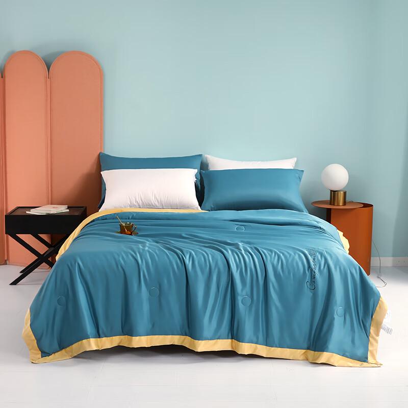 

Aosmeng Washable Silk-Feel Soy Fiber Summer Comforter