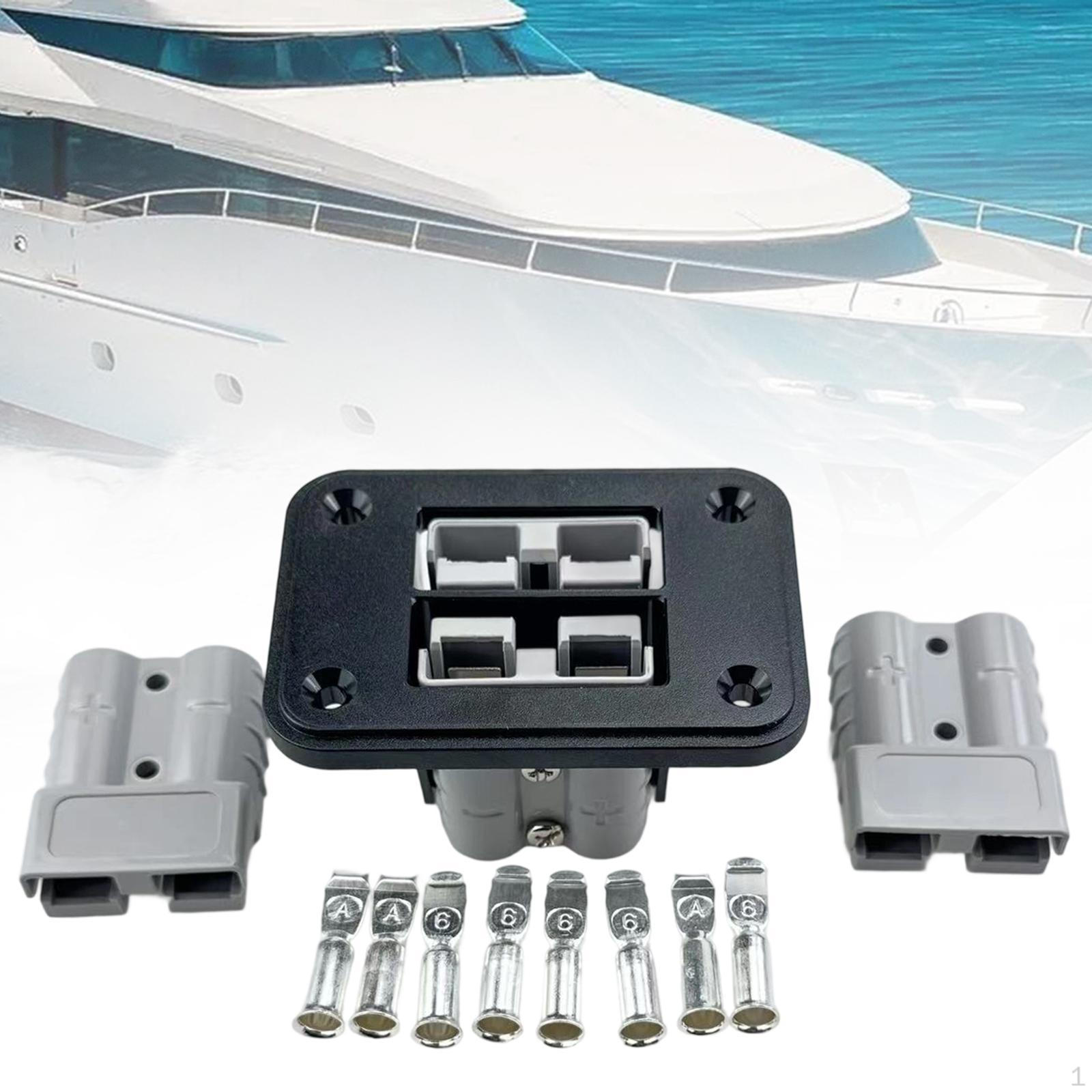 

Plug Mounting Panel 50A Accessories Rainproof Professional Exterior сірий