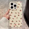 Creative Cherry Design Patterns Phone Case For iPhone 16 11 13 17 Pro Max 12 14 15 ProMax Plus 17 Air Cases INS Shockproof Coque