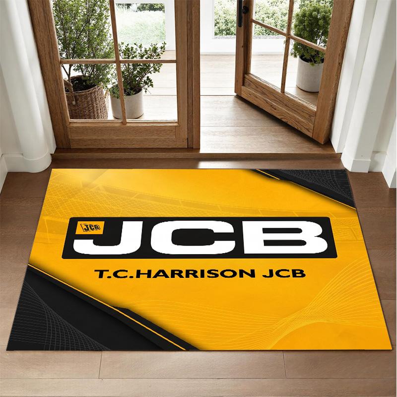 JCB Design Crystal Velvet Rug Soft Decorative Mat for Bedroom Entrance