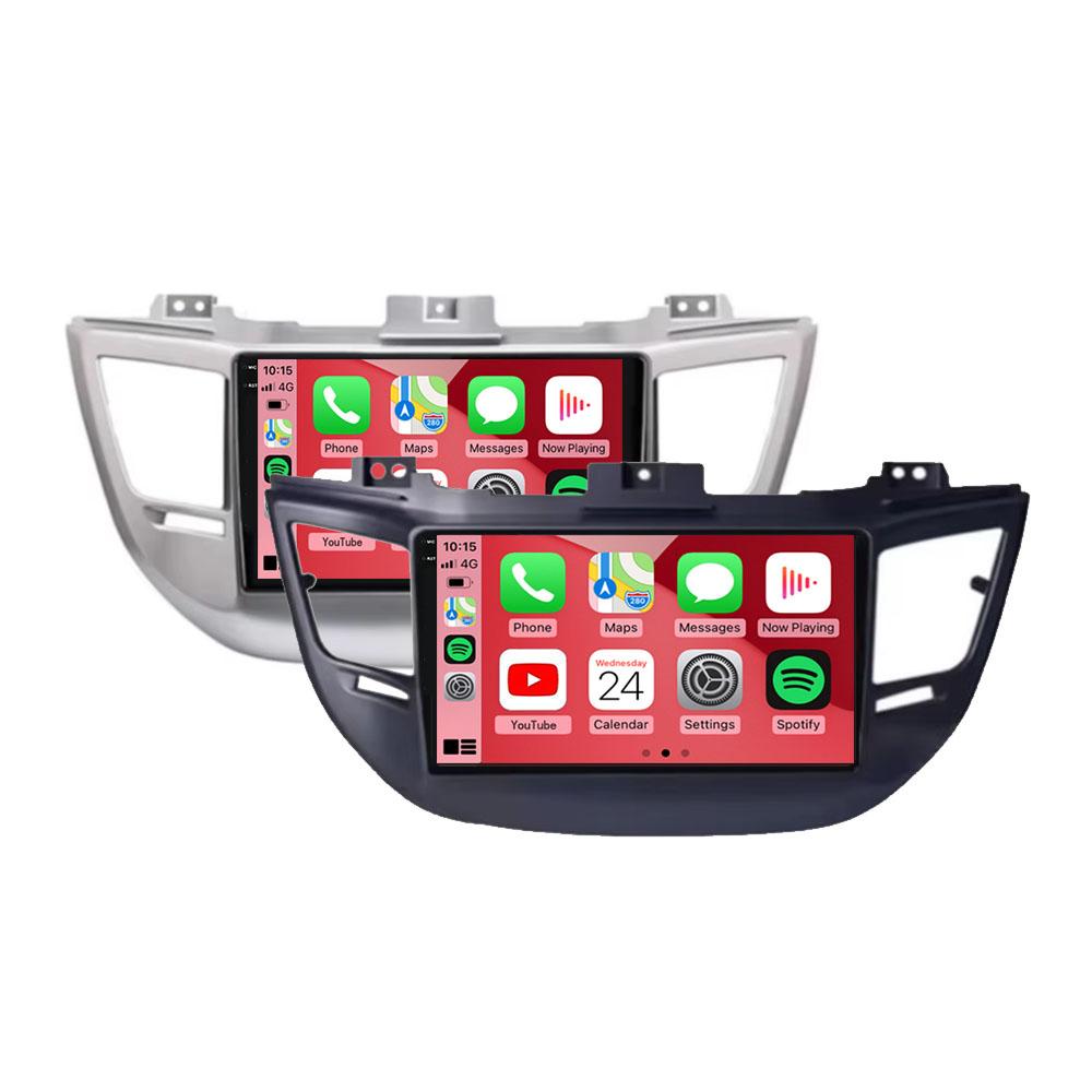 9" Android 14 Car Radio For Hyundai Tucson IX35 3 2015 2016 2017 2018 Head Unit DSP Multimedia Video Player Navigation GPS