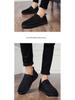Northeast Men's Winter Snow Boots: Velvet-Lined, Thick, Warm Leather & Fur Slip-On Cotton Shoes