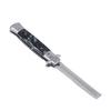Switchblade Comb Stainless Steel Automatic Spring Comb Foldable Pocket Comb Men Oil Hair Styling Brush