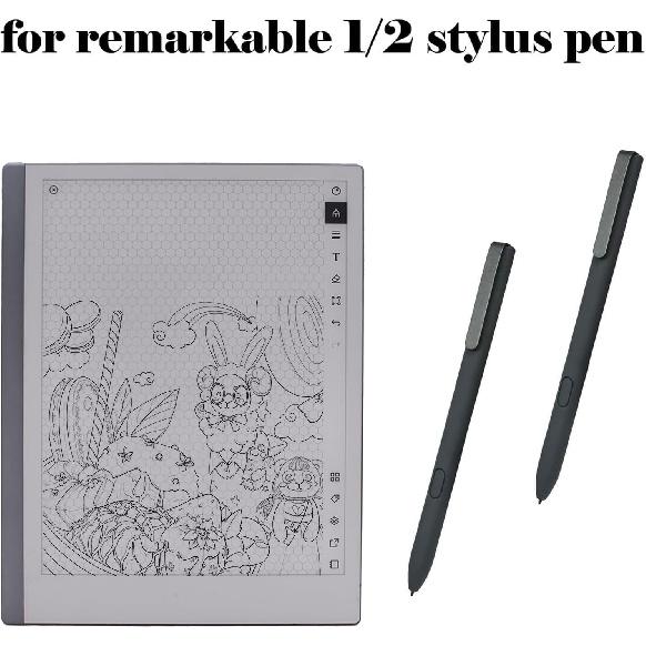 2 Pack Stylus Pen for Remarkable 2,Replacement Pen for Remarkable 2 Tablet,EMR Stylus with Palm Rejection,Compatible for Remarkable 1,4096 Pressure