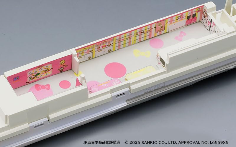 鉄道模型 TOMIX Hello Kitty Shinkansen 98662 Tomix 98662 N Gauge Jr 500 7000 Series Sanyo Shinkansen