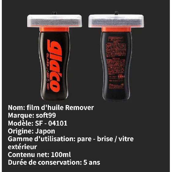 Soft99 Japan Glaco Windshield Oil Film Removal Durable Rain Repellent Antirain Coating Anti-rain Treatment Universal