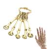 Halloween Ornaments Stretch Bracelets Punk Exaggerated Skull Fingers Bones Jointed Fingers Bracelets Women'S Jewelry