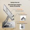 J59 Aluminum Alloy Desktop Stand 360 Degree Rotating Tablet Holder Height Adjustable