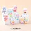 6pcs Cute Style Plush Travel Bunny Desktop Car Decoration Batch