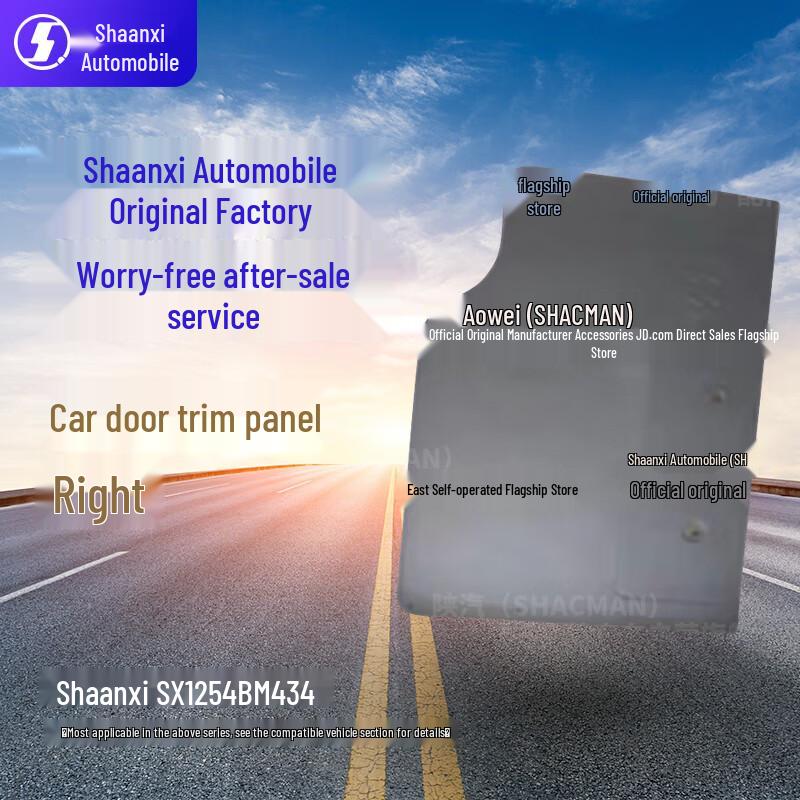 SHACMAN SX1254BM434 Right Interior Door Panel