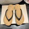 New Flip-flops Women Summer Wear Internet Celebrity Beach Toe Slippers Women Simple Classic Women Flat Cool Slippers