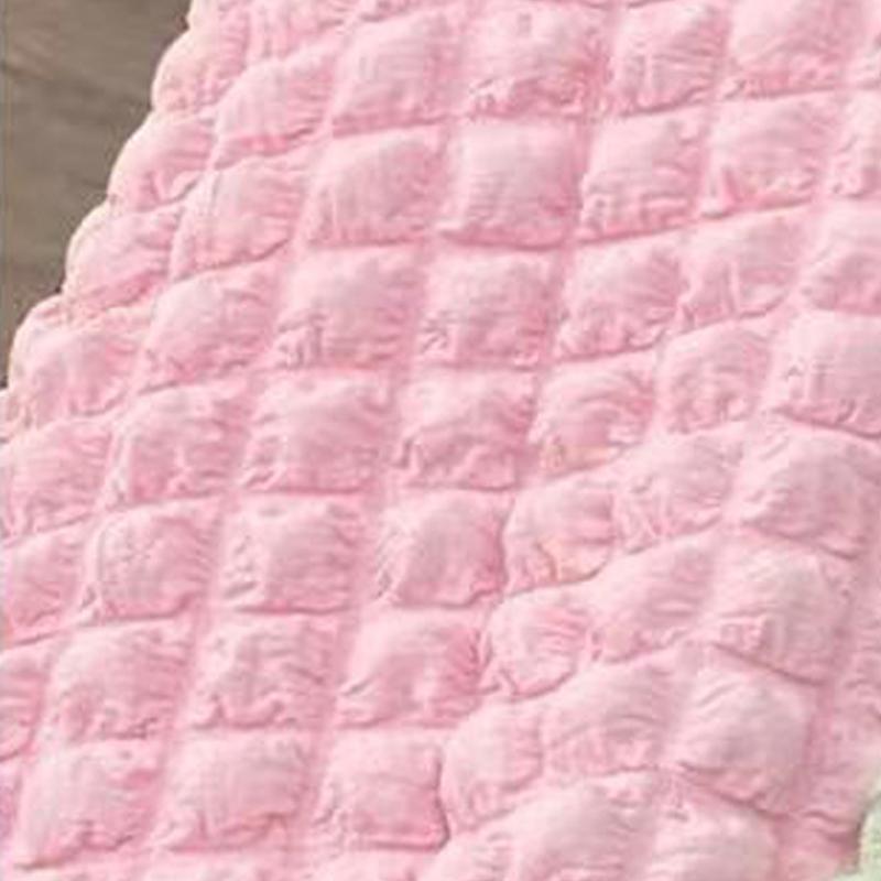 3D Bubble Plaid Puff Waffle Fabric Romantic Cloud Popcorn Stretch Clothing DIY Bag Pillow Dress Garment Sofa Cover Fashion