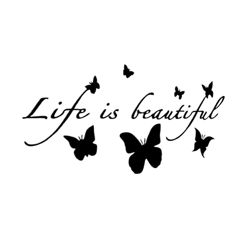 Car Sticker Butterfly Theme Strong Adhesive Decor Car Window Stickers For Window Friends Men Women Driving Outdoor Motorcycles