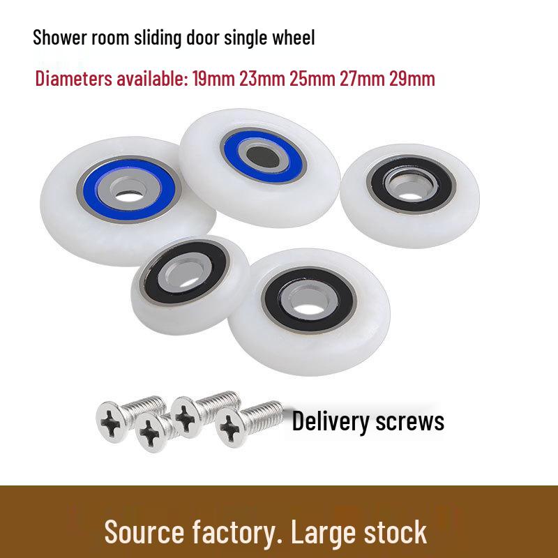 Single Wheel Glass Sliding Door Pulley for Shower Room