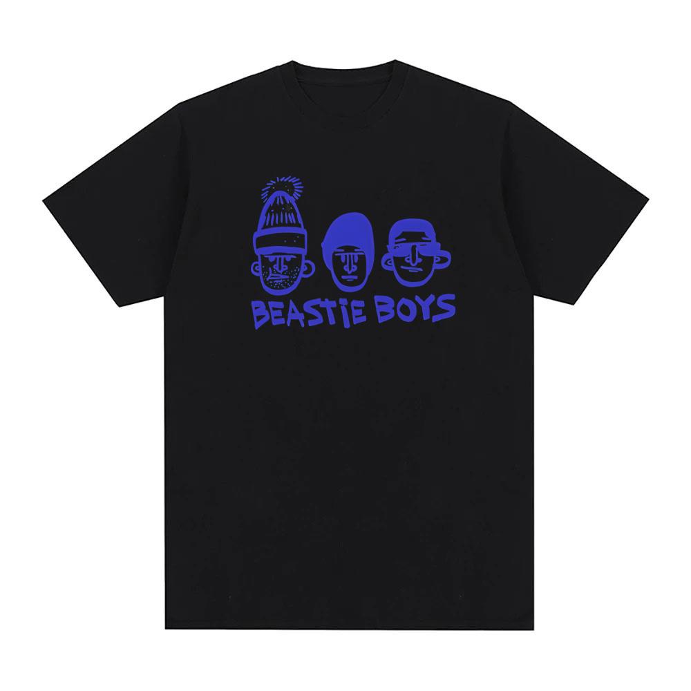 Beastie Boys logo T-Shirt 2026 Summer Comfortable Harajuku Tee High Quality Graphic Printing TEE 100%cotton Casual Round Neck