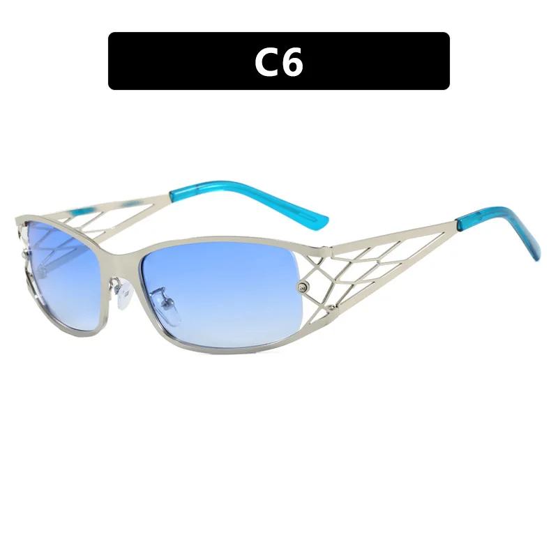 Metal Net Sunglasses Women For Men Vintage Sun Glasses Steampunk Popular Outdoor Travel Luxury Brand Designer Eyewear Uv400