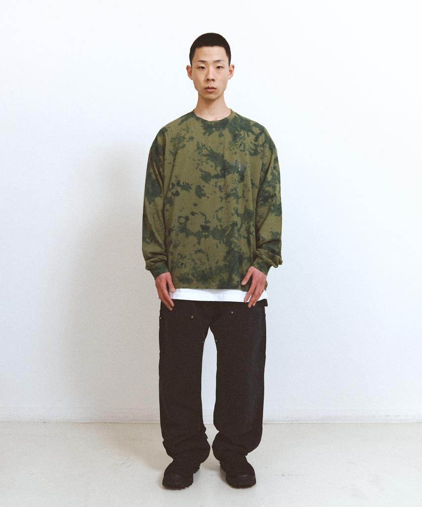 RETRIEVER CLUB Rc Tie Dye Long Sleeve [Green]