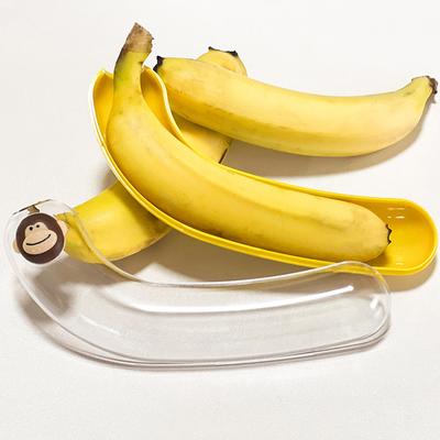 1 Pz Scatola Portatile per Banane per Bambini Spremibile Scatola per Conservare Frutta Frigorifero Crisper Contenitore Porta Frutta per Esterno