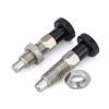 M10/M12 Bolt Multifunction Spring Stop Indexing Pin Self Locking Reset Type Knob Plunger Indexing Bolt Positioning Pin