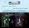 Adjustable Taiwan-Style Fishing Rod Tip Alarm for Night Fishing, Color-Changing Light & Drag Alarm, No Float Needed, with Flashing Luminous Feature