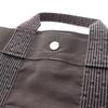 Used HERMES HerlineMM Tote Bag canvas Nylon canvas Gray Used unisex