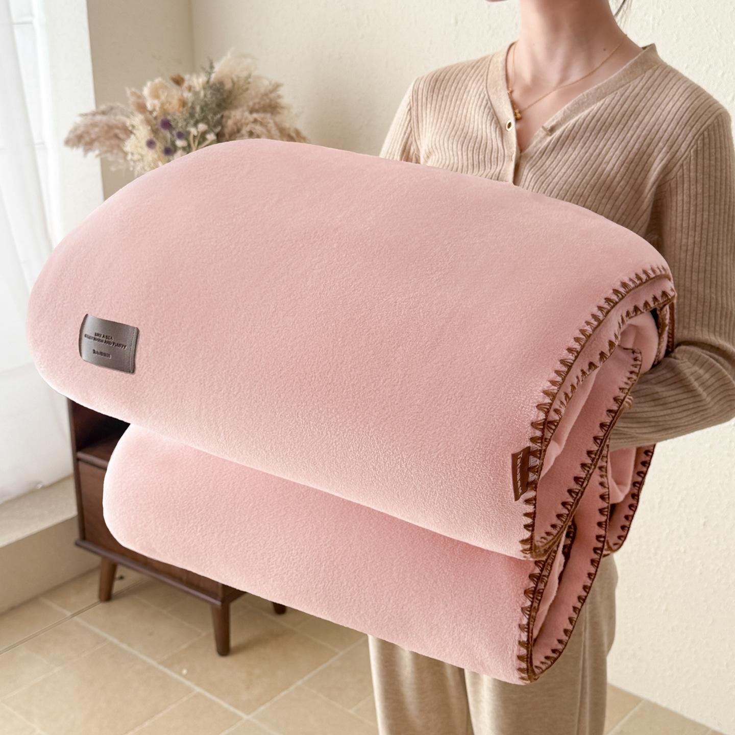 

Exquisite and Elegant Alpaca Fur Blanket,thickened Winter,office Afternoon Nap, Blanket, Coral-fiber Sofa Throw, Cover for Bed. 70x100cm