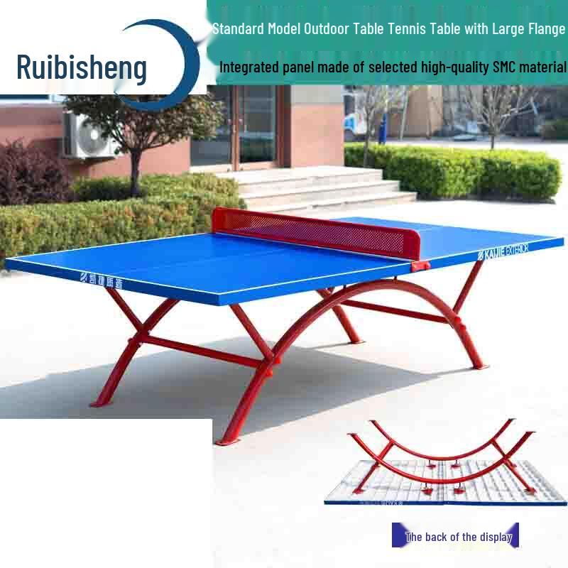 Ruibisheng Outdoor SMC Large Flap Table Tennis Table