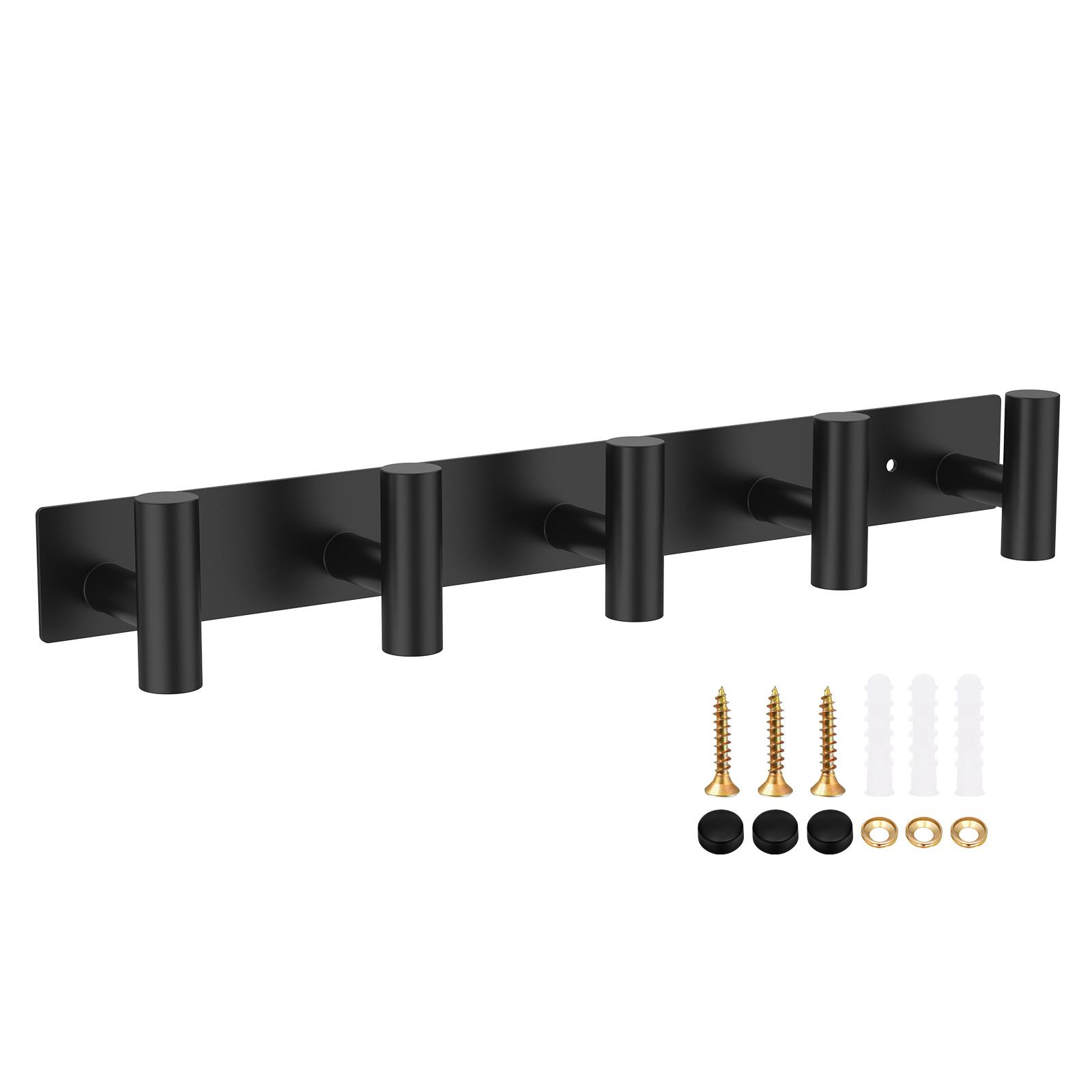 

1/2 шт. Настенная вешалка для одежды из углеродистой стали, крючок над дверью, вешалка для одежды, полотенец, универсальный бытовой крючок, кухонные аксессуары