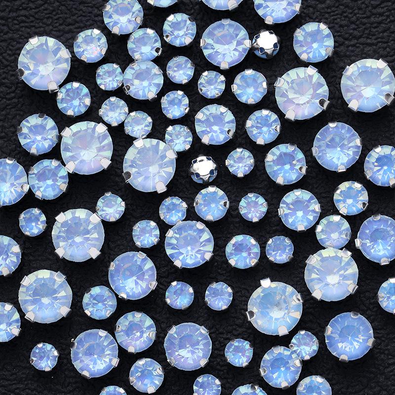 

Стекло Мокко Белок Коготь Дрель Одиночный Коготь Смешанный Коготь Дрель Круглая Ручная Швейная Дрель DIY Ювелирные Изделия Аксессуары Для Одежды Стразы Пришивание Бусин 288 pcs