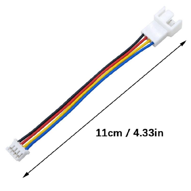 4Pin PWMs Graphics Card Fan Cable With Thermals Sensorings For Automatic RPM Adjustment