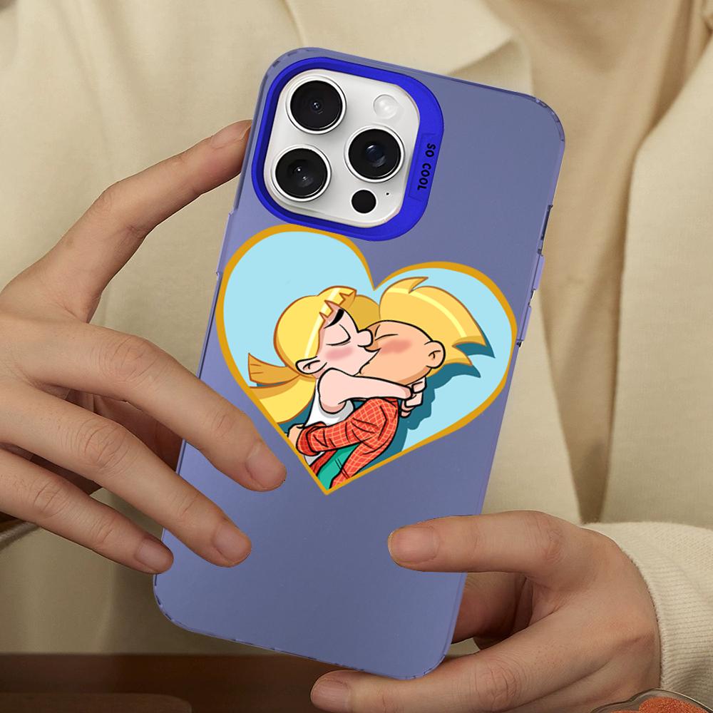 Hey Arnold Phone Case For IPhone 18 16 15 14 13 12 11 Pro Max X XR XSMAX 8 7 Plus Matte Shockproof Back Cover