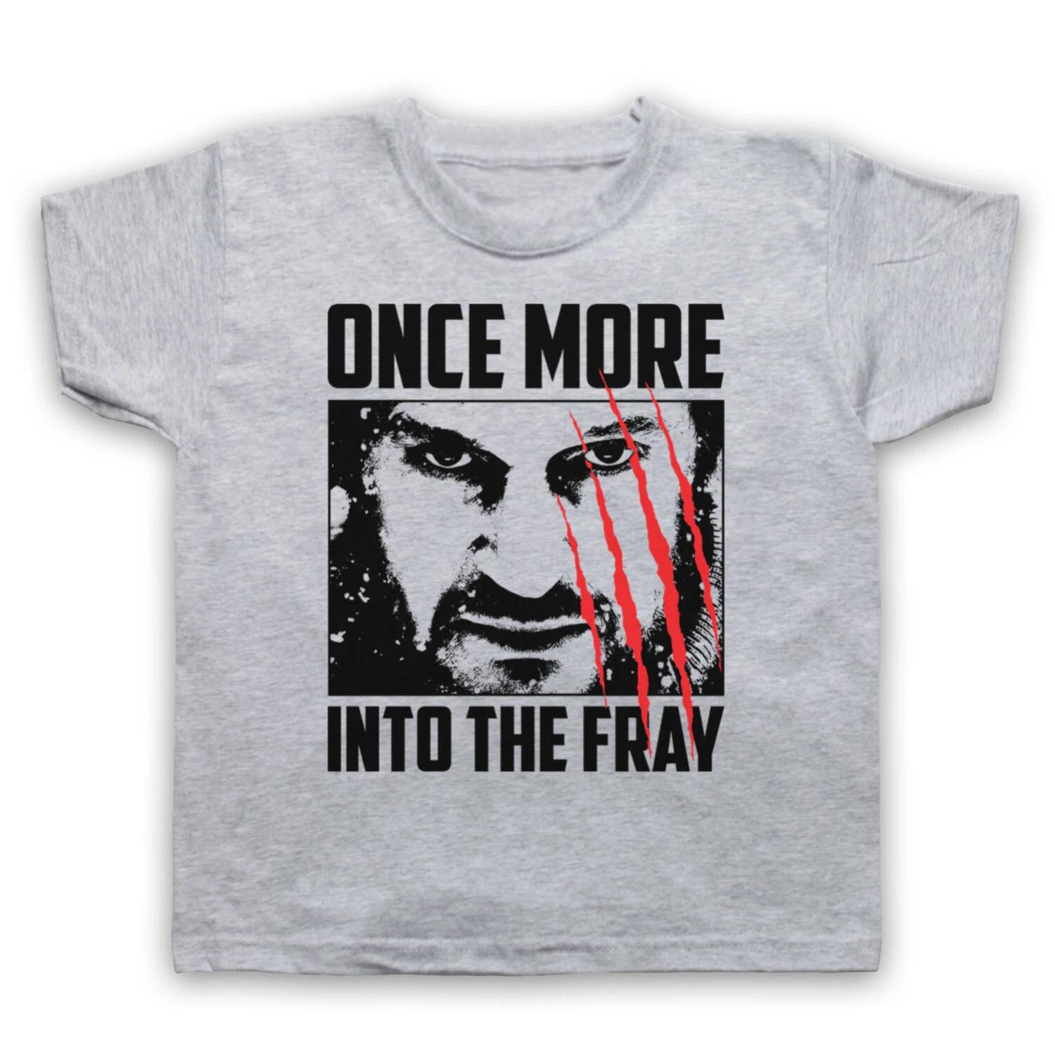 ONCE MORE INTO THE FRAY UNOFFICIAL THE GREY WOLF FILM KIDS CHILDS T-shirt 140