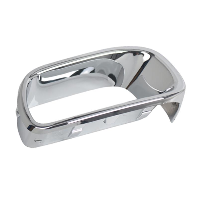 For BMW Mini F55 F56 F57 2014- Chrome Car Front Bumper Fog Light Air Duct Intakes Vents Cover Shell 51117337811 51117337812