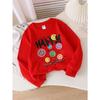 European sizes Kids' Crewneck Sweatshirt Smile Be Happy And Spread Kindness , Sportswear And Casual Wear, Soft And Comfortable, Children's Clothing