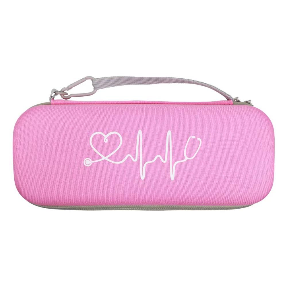 Mesh Pockets Stethoscope Protection Bag Double-deck Stethoscope EVA Carrying Case  Hospital