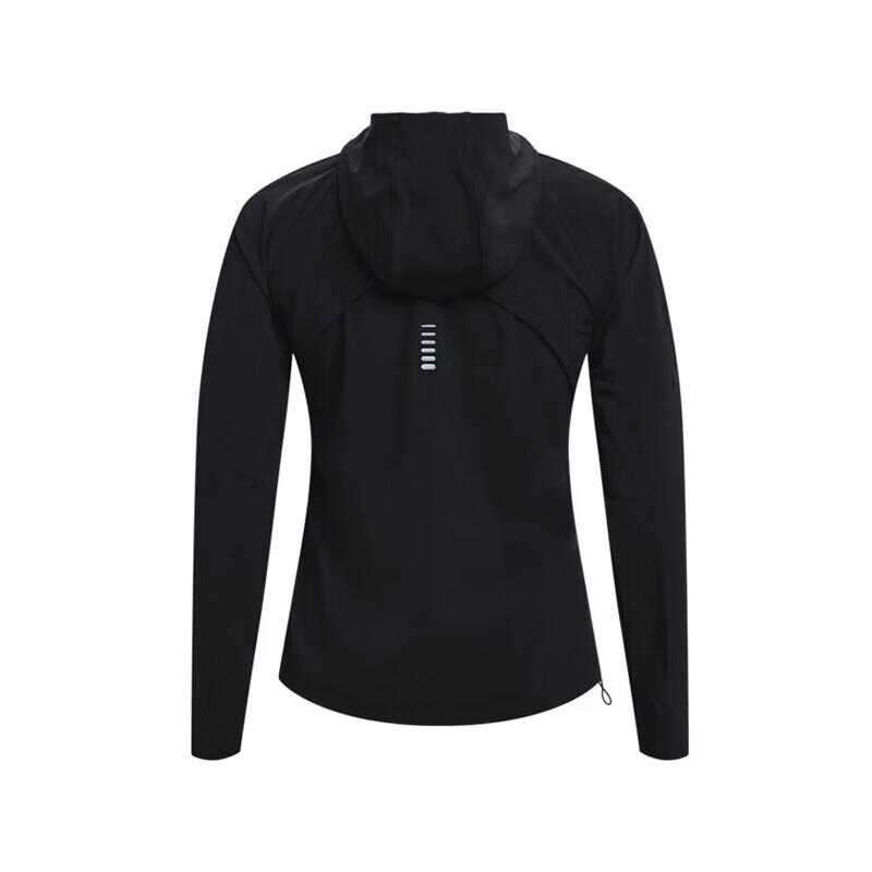 Under Armour Out The Storm Women s Running Woven Jacket 1361384-001 XS