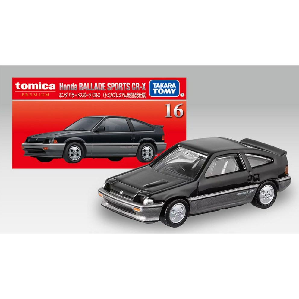 Tomica Premium No. 16 Honda Ballade Sports CR-X (First Edition) Die-cast Model Car