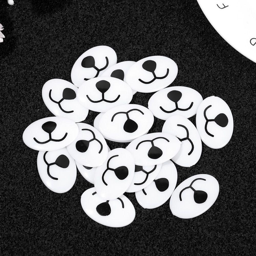 10pcs Kawaii Doll Eyes Cartoon Safety Eyes Nose DIY Cute Bear Mouth DIY Dog Animal Puppet Nose Doll Accessories