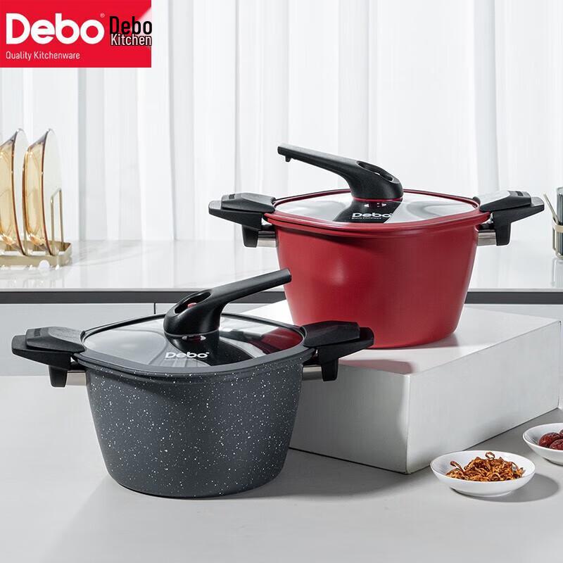 Debo 22cm Micro-Pressure Cooker & Soup Pot